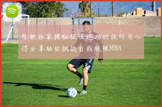 陈敏独家揭秘极限运动的技巧与心得分享助你挑战自我极限MBA